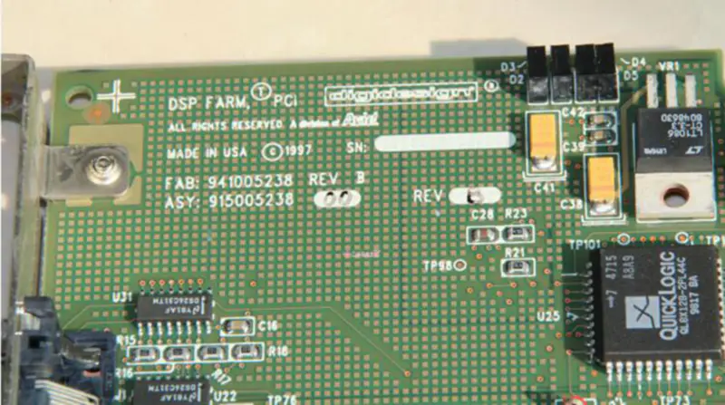 Digidesign DSP FARM kártya 9410005238 REV B PCI hangkártya