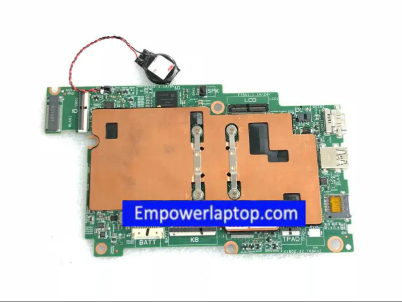 Dell CN-09TWCD 9TWCD Inspiron 11 3168 Laptop alaplap N3060 CPU 2GB Momery 32GB-mal és 2GB Momery 32GB-mal