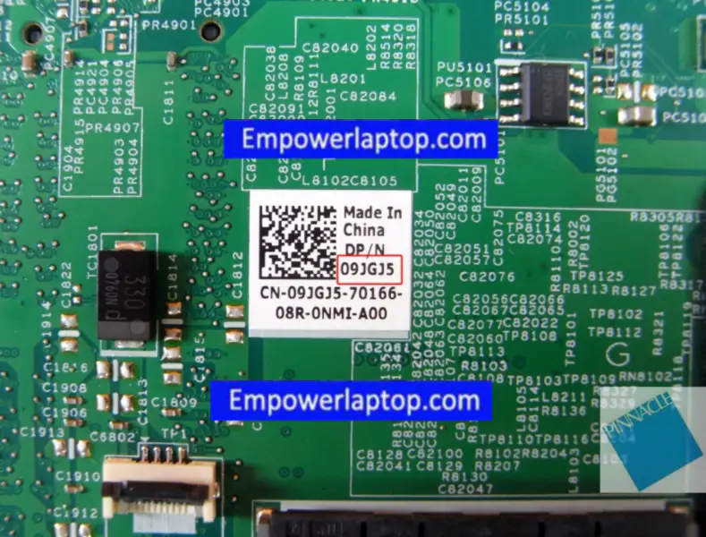Dell CN-09JGJ5 9JGJ5 Inspiron 14R M4010 48.4EK10.011 alaplap Inspiron 14R M4010 48.4EK10.011