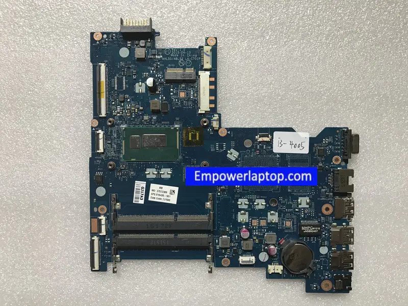 HP 816435-001 816435-501 816435-601 LA-C701P I3-4005U alaplap 816435-501 816435-601 LA-C701P I3-4005U