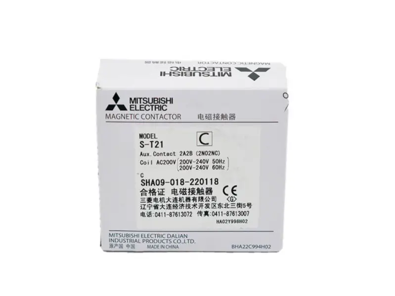 japán gyártmányú S-T25 220VAC mitsubishi mágneses kontaktor 220VAC