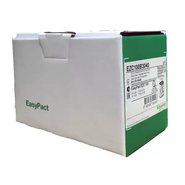 Schneider 3 pólusú, öntött tokozású megszakító Easypact EZC100B 3P40A