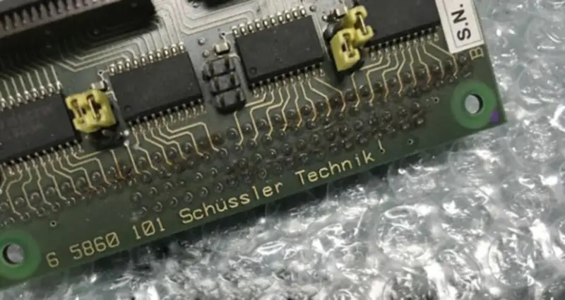 SCHUSSLER TECHNIK 5860 101 22.2800.101CNA MASTER ipari alaplap