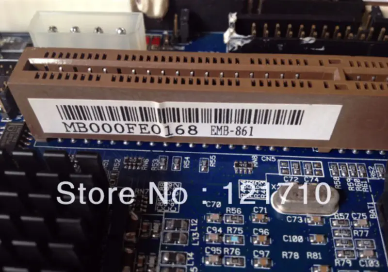 EMB-861 EMB-861B kis alaplap VIA C3 667A MHZ CPU-val ipari alaplap EMB-861B kis alaplap