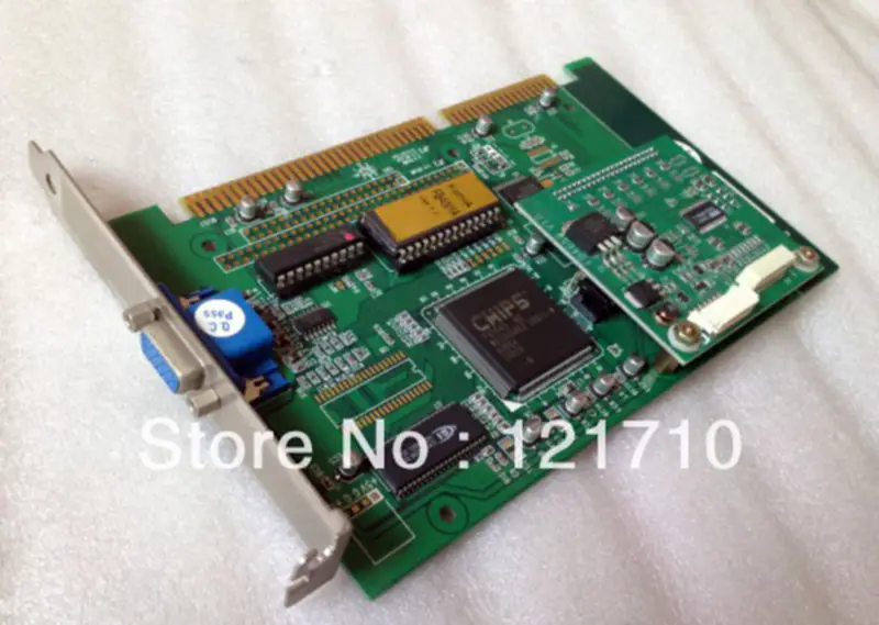 THS-2005 ISA interfészes LCD kijelző kártyák KSON-VGA-2 V 1.1 ipari alaplapok