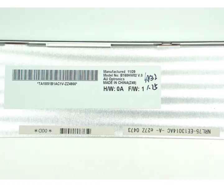 Sony B160HW02 V.0 LCD panel LCD képernyő Kijelző