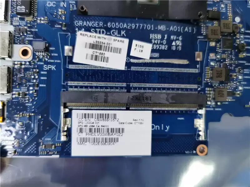 HP Probook 450 G2 784118-001 784118-501 ZPL40/ZPL50/ZPL70 LA-B181P alaplap