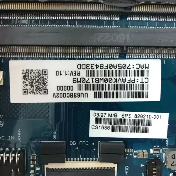 HP 856764-001 856764-501 856764-601 A6-7310U alaplap