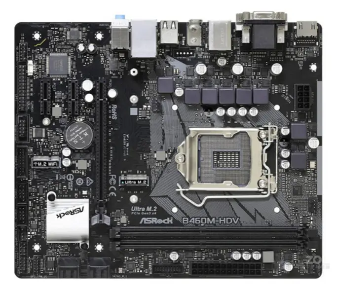 ASRock B460M HDV alaplap LGA 1200 DDR4
