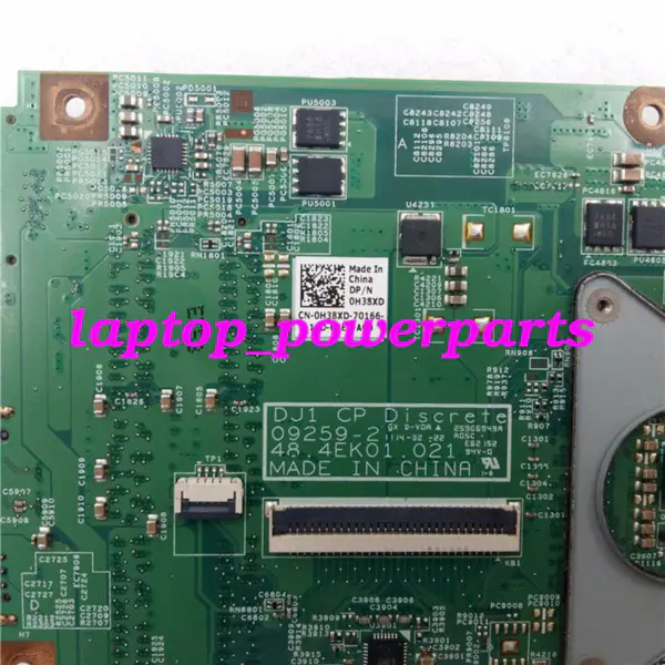 Dell H38XD alaplap