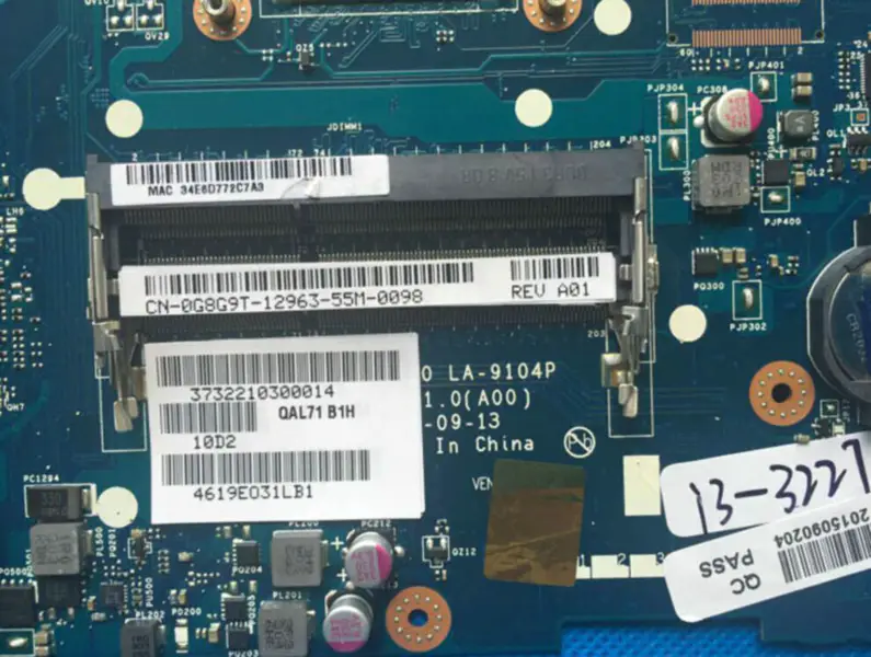Dell 3521 alaplap