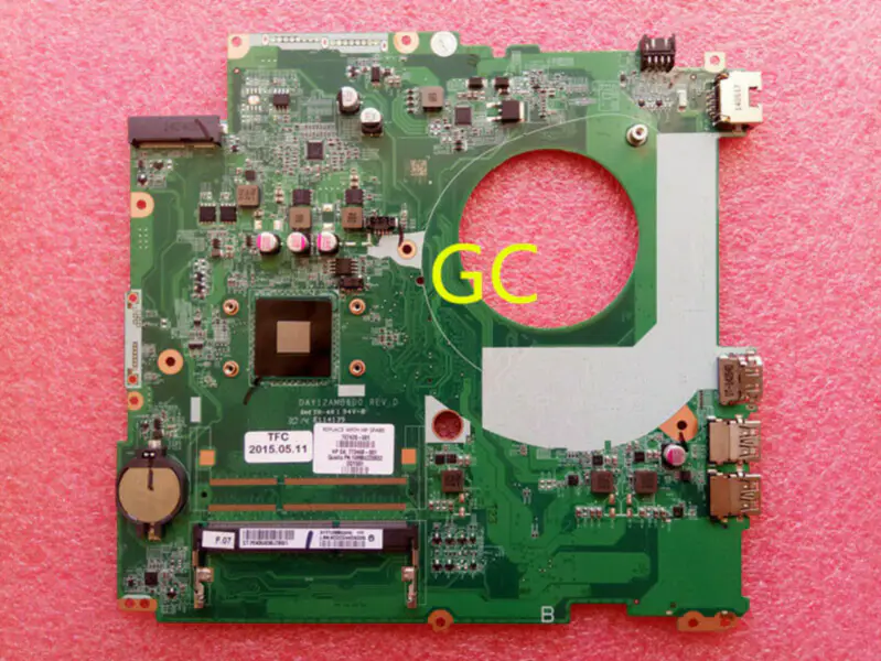 HP 767420-501 alaplap
