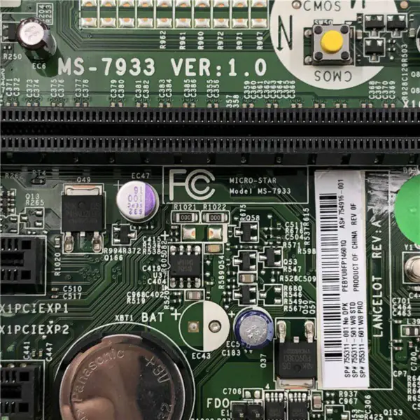 HP 755311-001 490 G1 G2 alaplap