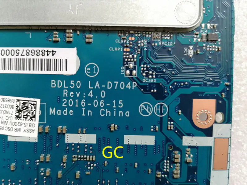HP 858580-601 alaplap