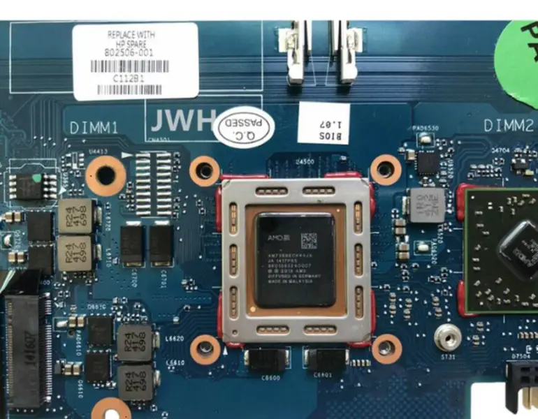 HP 802506-601 alaplap