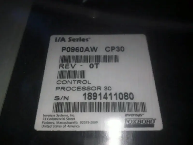 I/A sorozat P0960AW