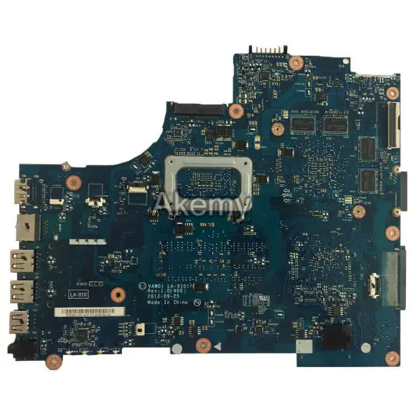 Dell 0K9PG1 15R 3521 5521 LA-9101P ATX alaplap
