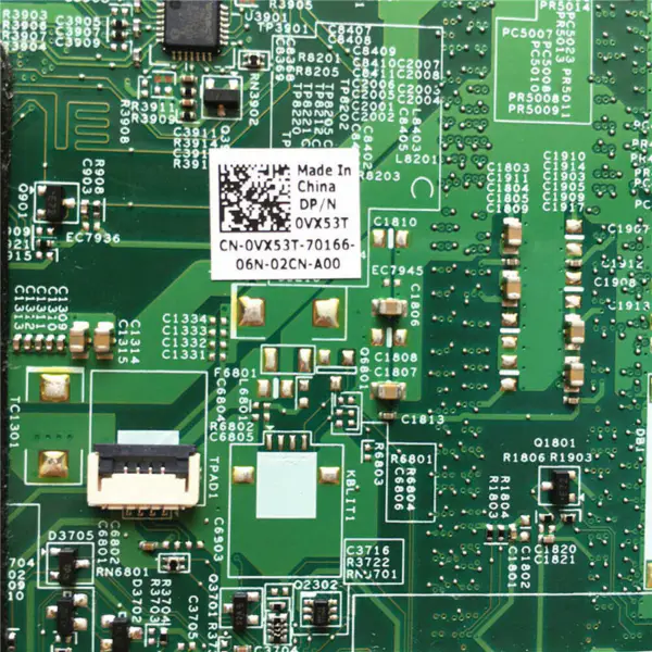 Dell 0vx53t N5010 ATX alaplap