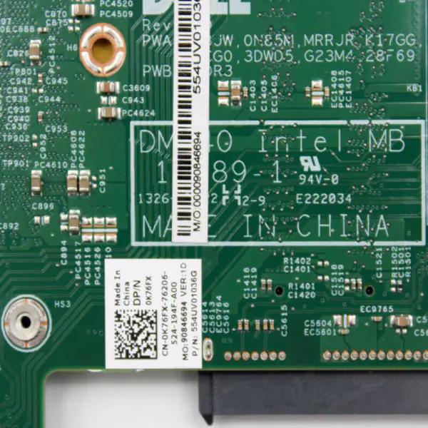 Dell 0KFT53 5423 ATX alaplap