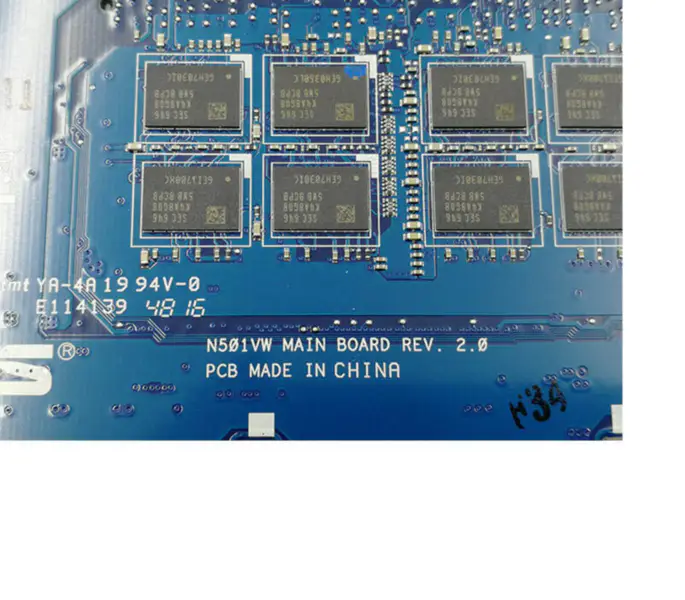 Asus 60NB0AU0-MB2110 N501VW alaplap