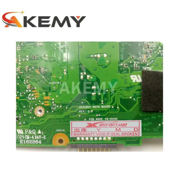 Asus UX310UQK UX310UA ATX alaplap