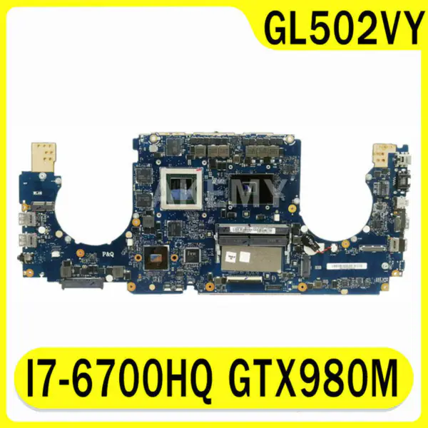 Asus GL502VY GL502VY ATX alaplap