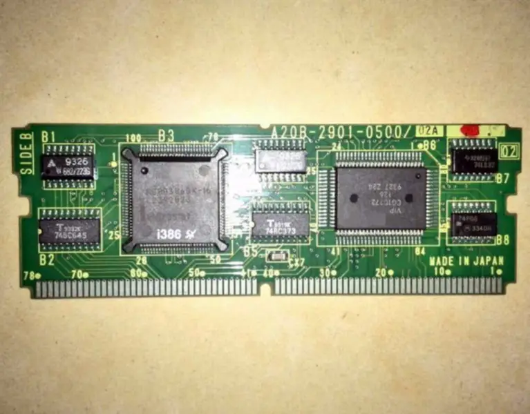 FANUC A20B-2901-0500 PCB áramkör alaplapja