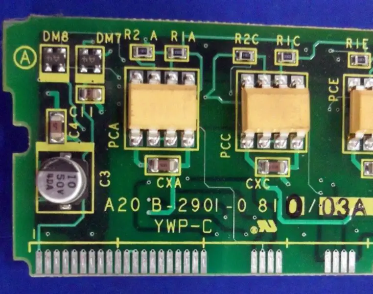 FANUC A20B-2901-0810 PCB áramkör alaplapja