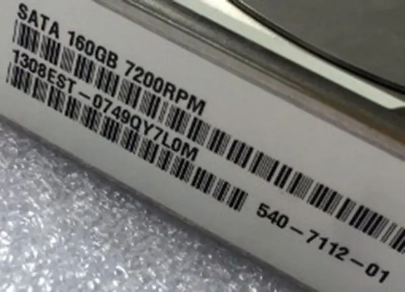 Sun SATA 540-7112-01 390-0351-03 0A33449 7200rpm 160G a Sun munkaállomás ipari alaplapjához
