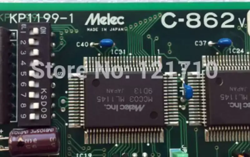 melec C-862 V KP1199-1 ipari alaplap