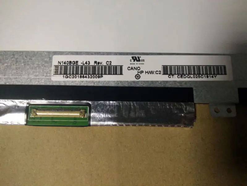 B140XW03 V.0 N140BGE-L43 B140XTN03.6 LCD képernyő kijelzője