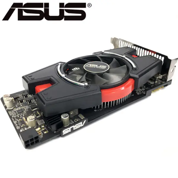ASUS videokártya GTX 550 Ti 1GB 192Bit GDDR5 videokártyák nVIDIA Geforce GTX 550Ti használt VGA kártyák egyenértékű GTX650-hez