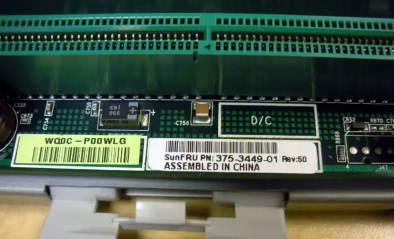 Sun 375-3449 Munkaállomás alaplap Ultra 25-hez