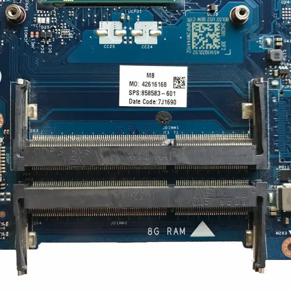 HP 858583-001 858583-501 858583-601 LA-D703P alaplap
