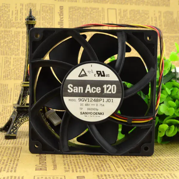 Sanyo SANACE120 9GV1248P1J01 48V 0.75A ventilátor .