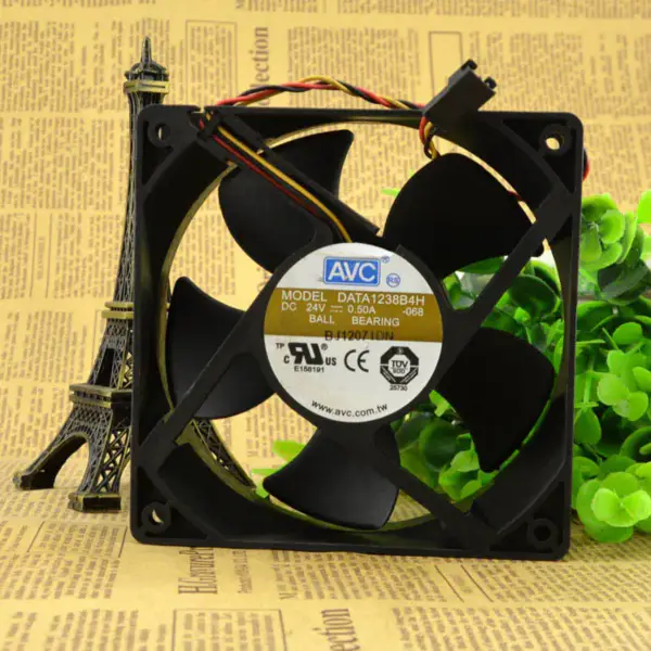 FANUC AVC DATA1238B4H 12038 24V 0.50A 12CM ventilátor 24V 0,50A
