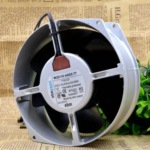 ebmpapst W2S130-AA03-77 ventilátor
