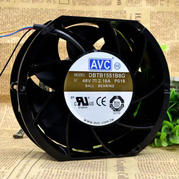 AVC 17251 DBTB1551B8G 48V 2.16A 17CM ventilátor 48V 2.16A