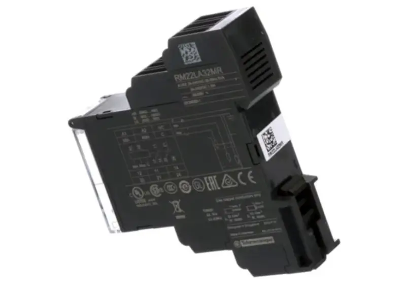 Schneider 3 fázisú RM17TE00 Zelio 24V 5A modul DC feszültségszabályozó relé 208~480 VAC