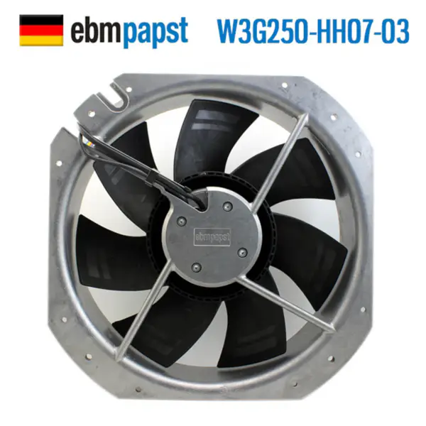 ebmpapst W3G250-HH07-03 280*80 220V 83W teljes fém axiálventilátor