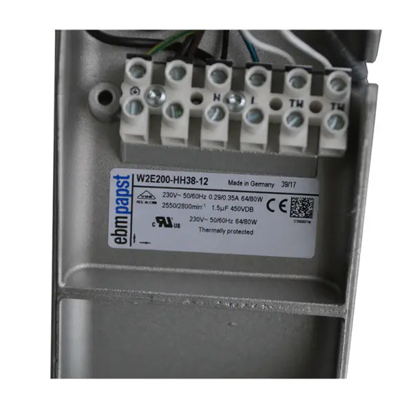 Ebmpapast W2E200-HH38-12 ventilátor