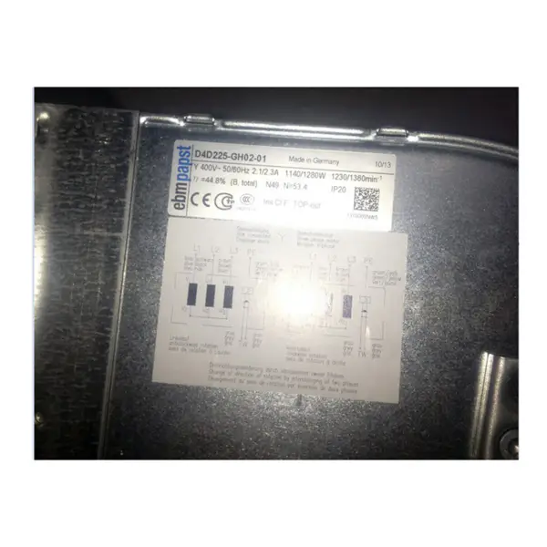 Ebmpapst D4D225-GH02-01 ventilátor