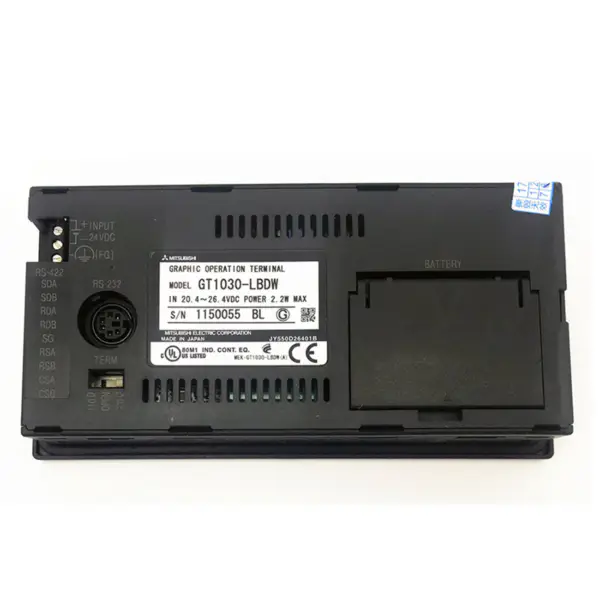 Olcsó Hmi LCD érintőképernyős panel Mitsubishi GT1030-LBDW a Got1000 PLC számára
