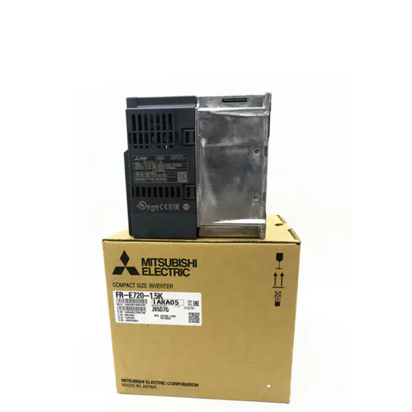 1,5 KW Mitsubishi 3 fázisú váltakozó áramról egyenáramra frekvencia-inverter meghajtó sorozat 1.5KW FR-E720-1.5K kézikönyv Guangzhou