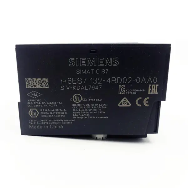 Siemens PLC SIMATIC DP 5 elektronikai modul 6ES7132-4BD01-0AA0 ET 200S-hez