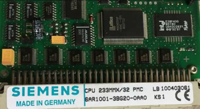 SIEMENS CPU 233MMX 32 PMC 6AR1001-3BG20-0AA0 Ipari berendezések alaplapja