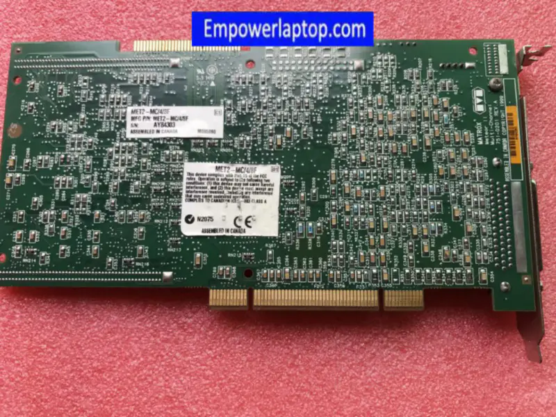 MATROX Meteor-Ⅱ MET2-MC/4/8F 751-0201 REV.A Képfelvevőkártya