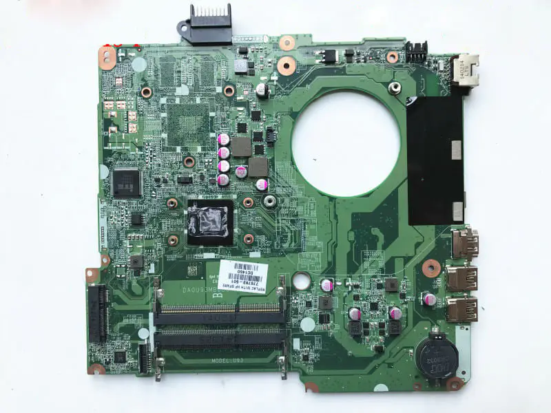 HP 776783-501 DA0U93MB6D2 15-f alaplap