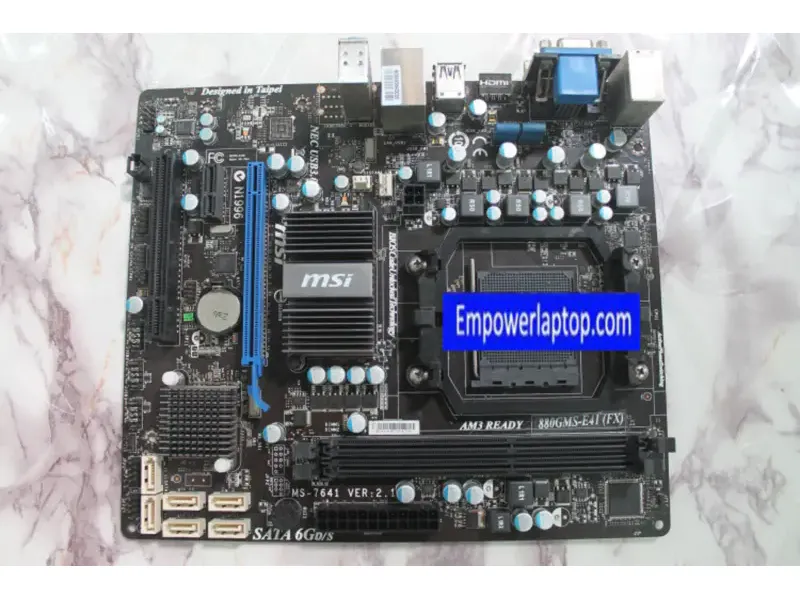 MSI 880GMS-E41(FX) AM3+ DDR3 SATA3 alaplap