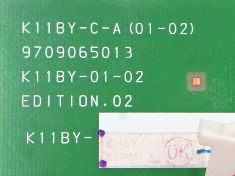 Fujitsu K11BY-C-A(01-02) 9709065013 K11BY-01-02 klímaberendezés lapja